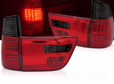 Lampy diodowe red-smoke LED do BMW X5 E53 99-03