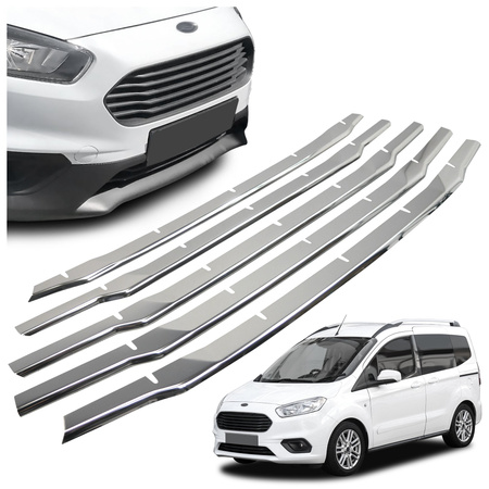 Listwy atrapy przedniej Ford Tourneo Courier FL 2018-2023