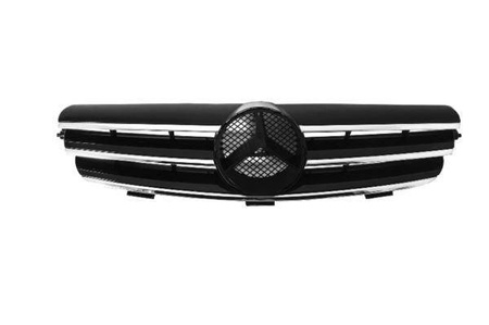 GRILL PRZEDNI MERCEDES W209 CLK 02-09 BLACK/CHROM