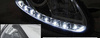 Reflektory lampy przednie Fiat Grande Punto Daylig