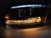 Lampy reflektory Black LED do Dodge Ram 09-18