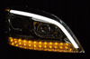 Mercedes W164 Ml M-klasa 05-07 Chrome Led Seq