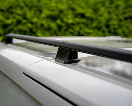 Relingi dachowe Ford Transit Custom I V362 | FY/FZ/F3 L1 | SWB 2012-2023 Czarny SHORT