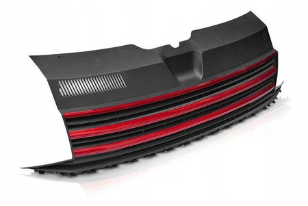 Grill atrapa Vw T6 2015- black red