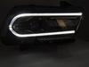 Lampy reflektory black LED do Dodge Charger LX II