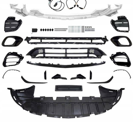 Zderzak przedni sport pdc do mercedes cla w118 19-