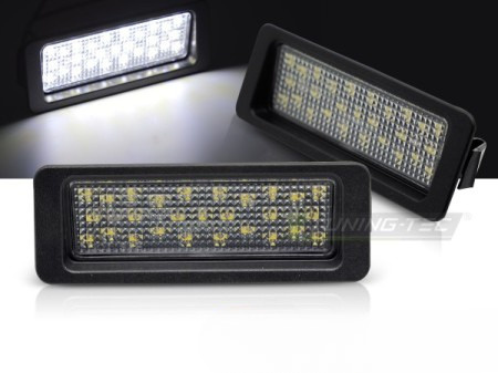 Lampki LED podświetlenia tablicy rejestracyjnej Volvo V40 (2012–2019) / S90 (2016–2023)