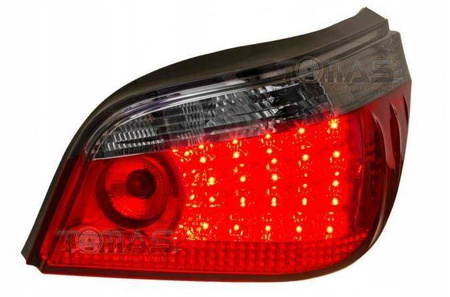 Lampy diodowe BMW 5 E60 SEDAN 03-07 red smoke LED