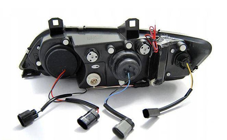 Lampy reflektory Bmw Z3 96-02 ringi ccfl chrome