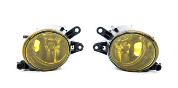 KOMPLET HALOGENÓW AUDI A4 B6 B7 00-  YELLOW ŻÓŁTE