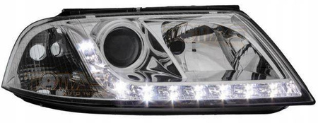Lampy reflektory przednie VW PASSAT 3BG B5 Dayligh