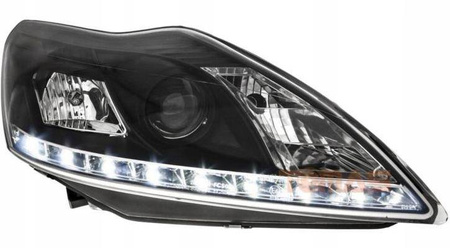 Lampy przednie reflektory Ford Focus II FL LED Bla