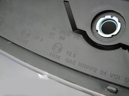 Lampy reflektory black do VW PASSAT B6 3C 05-10