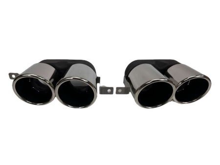 ZESTAW KOŃCÓWEK BMW 3 G20 G21 LOOK 340I 340D CHROM