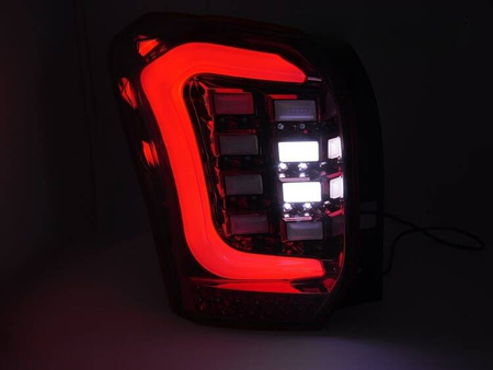 Lampy diodowe Subaru Forester IV 13-18 DEEP SMOKE