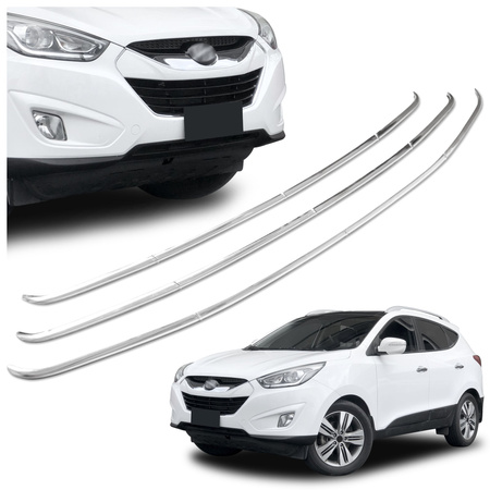 Listwy atrapy przedniej Hyundai ix35 2010-2018