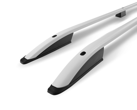 Relingi dachowe Volkswagen Multivan VI T6 L2 | LWB 2015-2019 Srebrny LONG