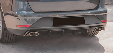 Dokładka zderzaka tylnego/ dyfuzor Seat LEON MK3 2016-2020