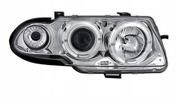 Reflektory przednie Opel Astra F CHROM RINGI