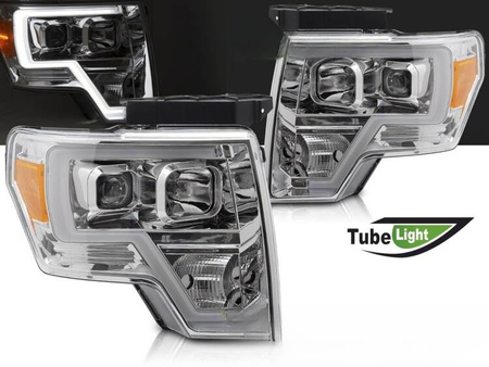 Lampy przednie do Ford F150 MK12 08-14 chrome