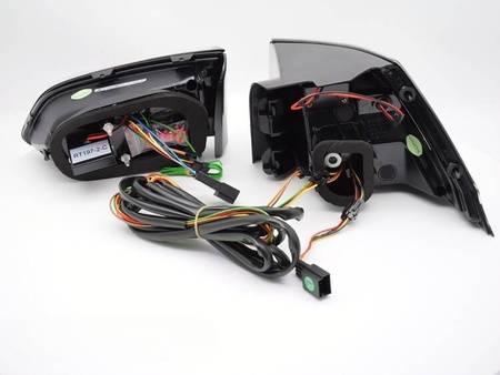 Lampy diodowe LED B-RED do VW GOLF 7 VII VARIANT