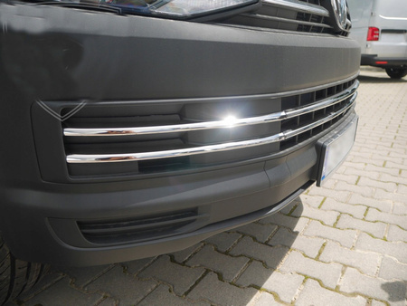Listwy atrapy zderzaka przedniego Volkswagen Transporter 2015-2019