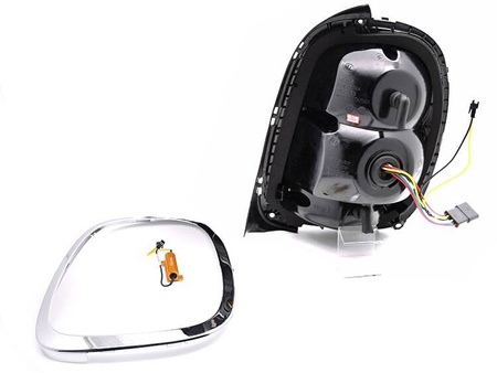 Światła tylne led czerwone dym seq pasuje do Mini Cooper F55 F56 F57 14-17 6-pin