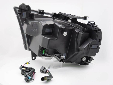 Lampy reflektory full LED black do Dodge Ram 19-22