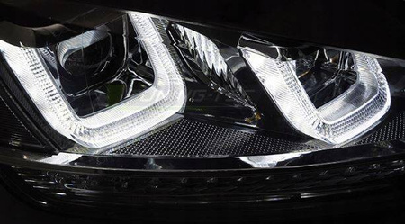 LAMPY REFLEKTORY RINGI LED do VW GOLF 7 VII 13-17