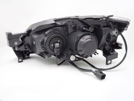 Lampy reflektory black LED do Subaru WRX 2008 - 2014