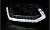 Lampy Vw T5 10-15 led tube chrome T6 look drl lift