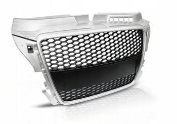 Grill przedni Audi A3 8P Silver RS-TYPE