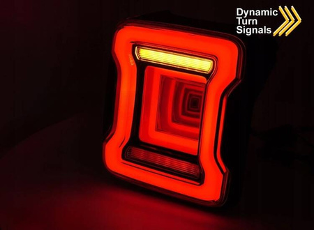 Lampy diodowe red LED do CHRYSLER JEEP WRANGLER