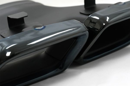 KOŃCÓWKI WYDECHU MERCEDES GLC X253 BLACK