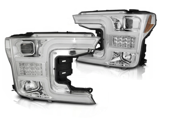 Reflektory Tube Chrome Seq Do Ford F150 Mk13 17-20