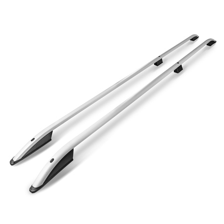 Relingi dachowe Volkswagen Transporter V T5 L2 | LWB 2003-2015 Srebrny LONG