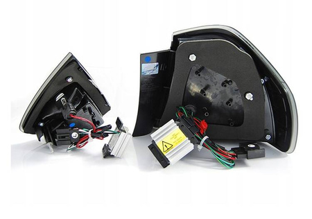 Lampy diodowe Bmw E90 05-08 smoke black led bar