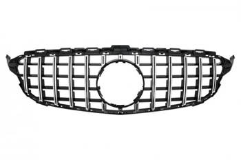 GRILL MERCEDES W205 14- GTR PANAMERICAN CHROM 360