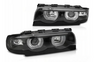 Lampy Reflektory Bmw E38 94-01 Ringi 3d Led Black