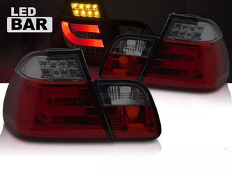 Lampy tylne LED Red Smoke do BMW E46 Sedan 2001–2005