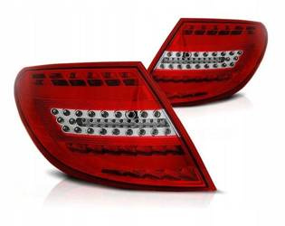 Lampy Mercedes C-Klasa W204 sedan 07-10 led bar rw
