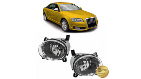 Zestaw lamp przeciwmgielnych AUDI A6 C6 (4F) Sedan Allroad Avant A4 B8 (8K) Sedan Avant Q5 (8R) SEAT EXEO (3R2) VW PASSAT CC B6 (357) 2004-2011