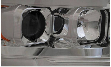 Lampy przednie Dodge Ram 02-06 tube light chrome