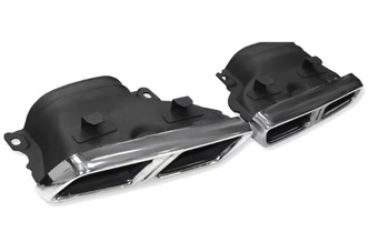 Końcówki tłumika wydechu Mercedes W205 chrom
