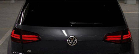Lampy diodowe Vw Golf VII 7 13- red white led bar