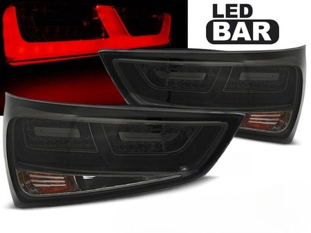 Lampy tylne diodowe smoke LED do Audi A1 10-14