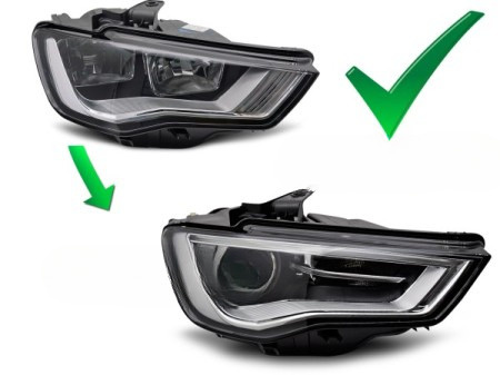 Lampy przednie reflektory xenon DRL AUDI A3 8V 12-16 