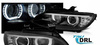 Lampy reflektory Bmw E92 black DRL XENON
