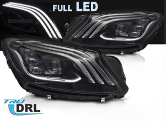 LAMPY REFLEKTORY PRZEDNIE FULL LED DRL MERCEDES S-CLASS W222