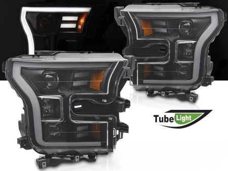 Lampy przednie do Ford F150 MK13 14-17 black